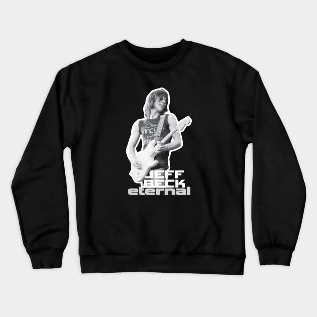 Jeff Beck Eternal Crewneck Sweatshirt by Nagorniak